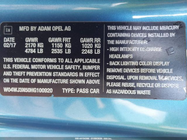 Buick Cascada Sport Touring Image 11