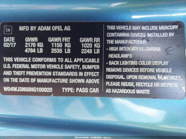 Buick Cascada Sport Touring Image 11